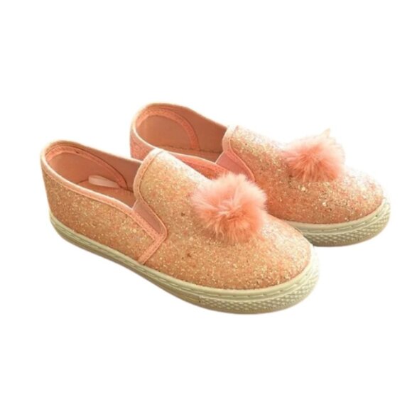 Komfor Me Other - Komfor Me Pink Glitter Flats Sneakers